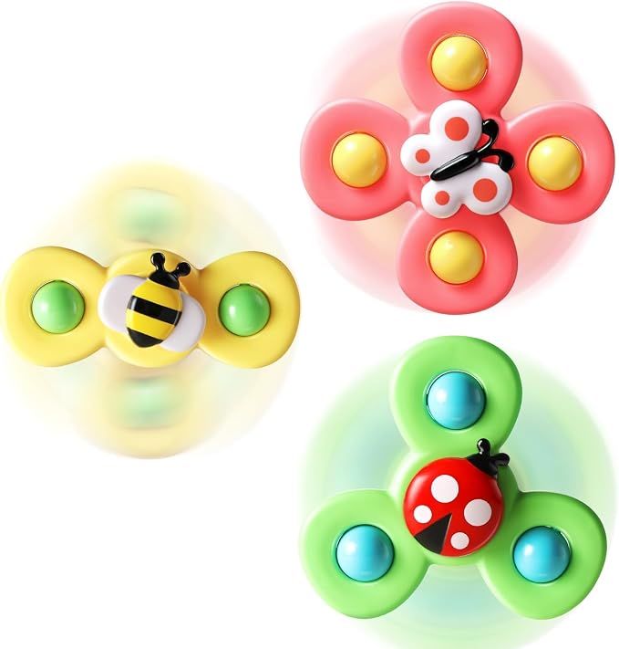 Suction Cup Spinner Airplane Travel Toys