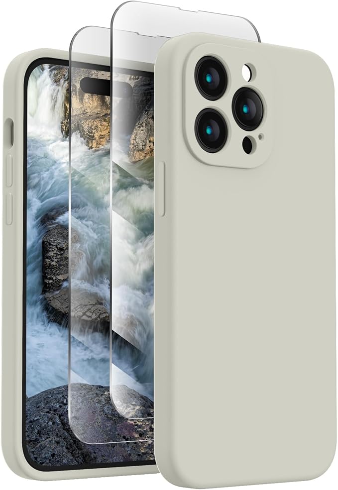FireNova for iPhone 14 Pro Case, Silicone Upgraded Phone Case with, Soft