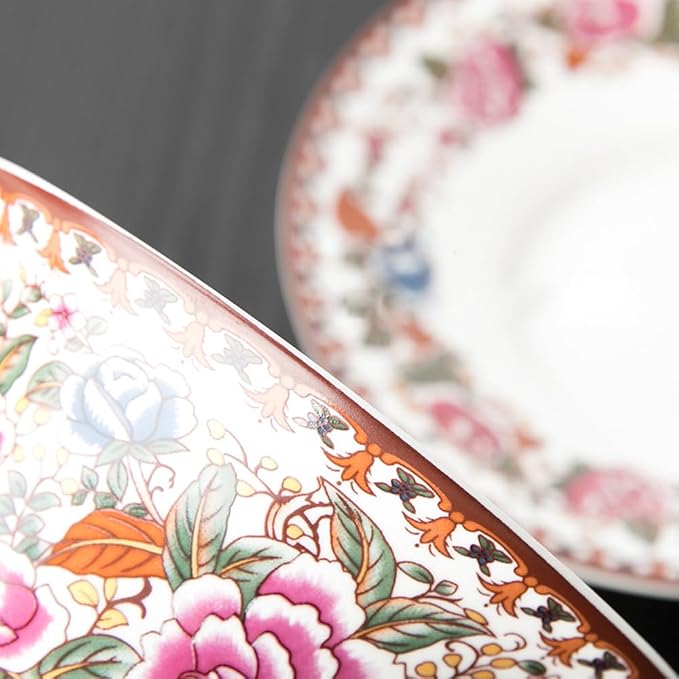 Chinese Gaiwan Tea Cup, Asian Traditional Porcelain Kungfu Handleless Tea Cup