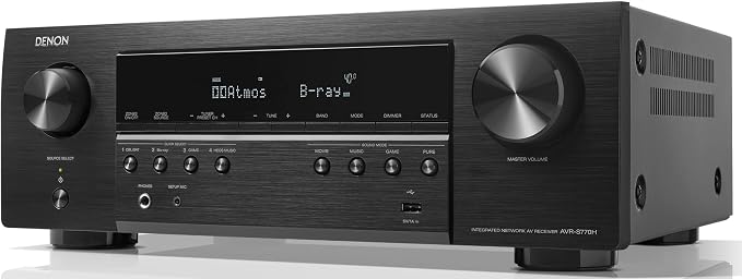 Denon AVR-S770H 7.2ch 8K Smart AV Receiver