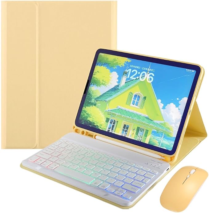 Keyboard Case for iPad Air 11-inch M3/M2/ Air 5th 4th Generation 10.9"