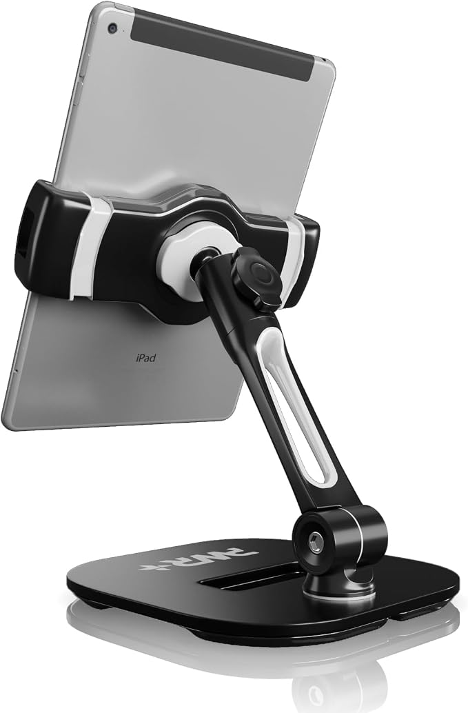 Tablet Stands and Holders Adjustable: Tablet Cell Phone Holder 360 Degree