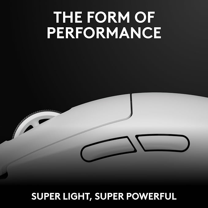 Logitech G Pro X Superlight 2 Lightspeed Wireless Gaming Mouse + G Pro X 2