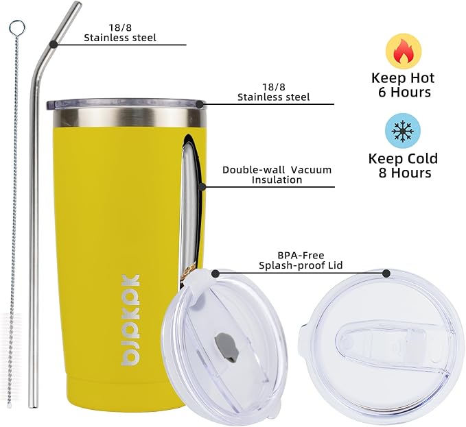 BJPKPK 20oz Coffee Tumbler