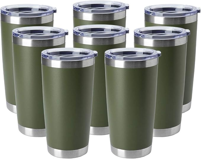 HASLE OUTFITTERS 20oz Tumblers Bulk Stainless Steel Cup