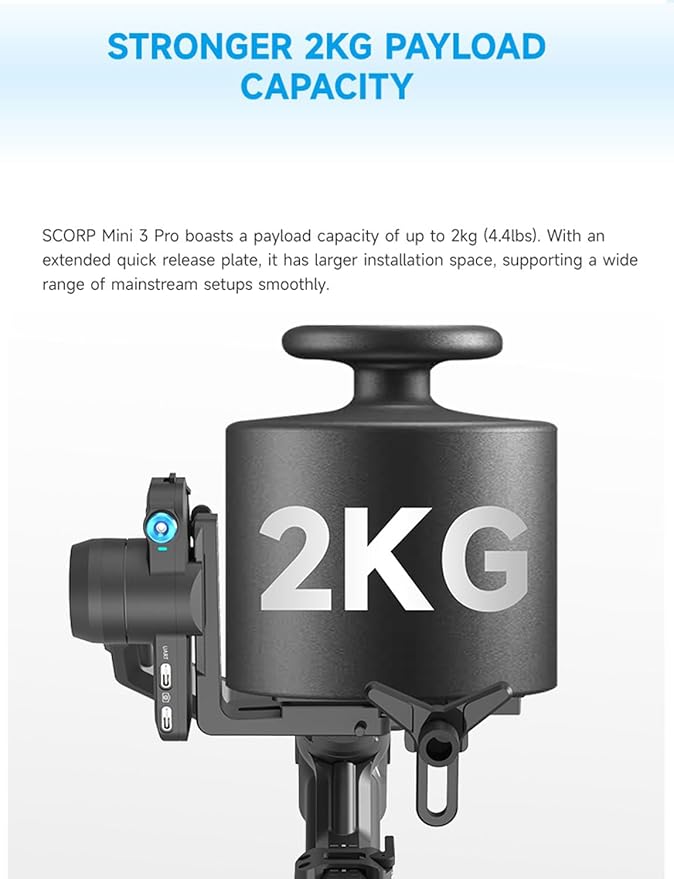FeiyuTech SCORP Mini-3-Pro Gimbal Stabilizer