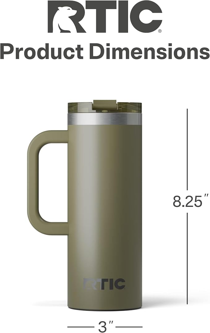 RTIC 20oz Road Trip Travel Mug