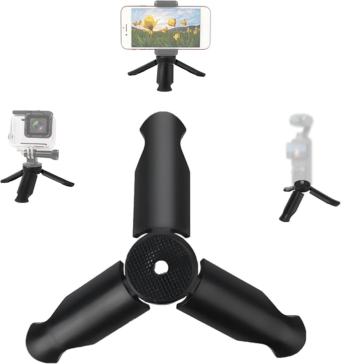 Mini Tripod, Desktop Tabletop Stand Compact Tripod