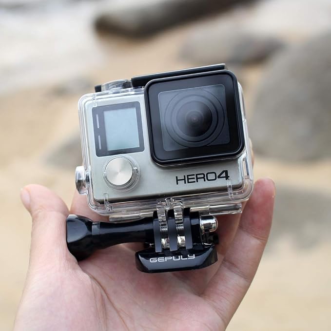 Waterproof Housing Case for GoPro Hero 4 Black, Hero 4 Silver, Hero 3+