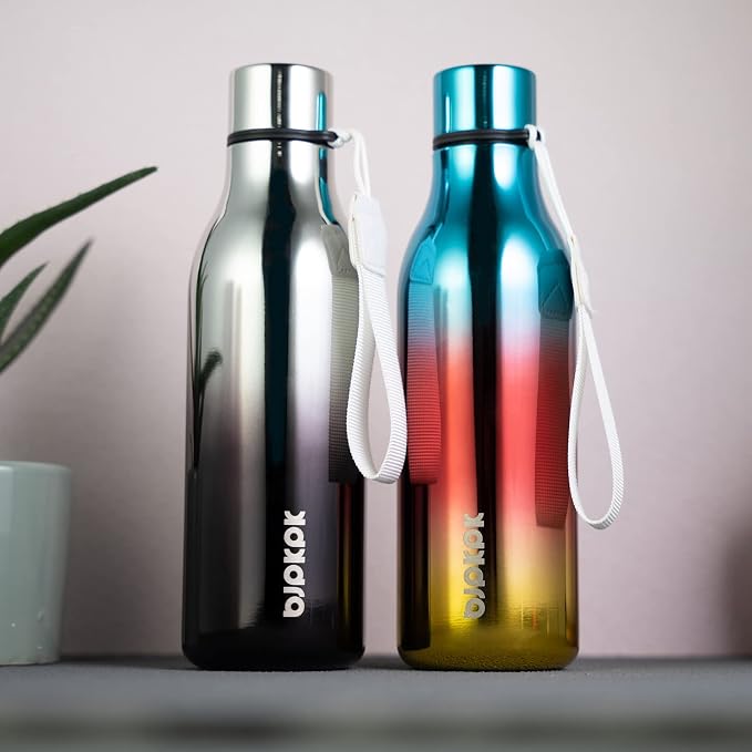 BJPKPK 18oz Insulated Water Bottle, Stainless Steel Bottle