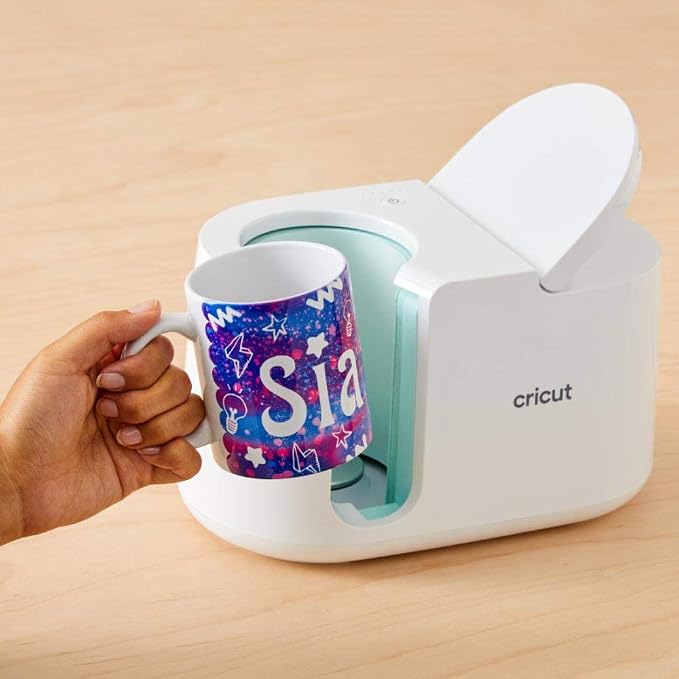 Cricut Beveled Blank Mug to Decorate, Dishwasher & Microwave Safe
