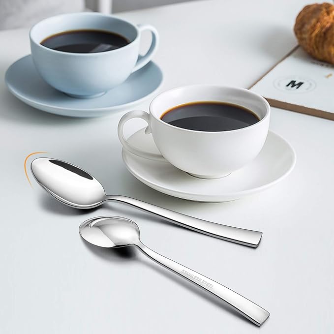 40-Piece Silverware Set, E-far Stainless Steel Flatware Set Service