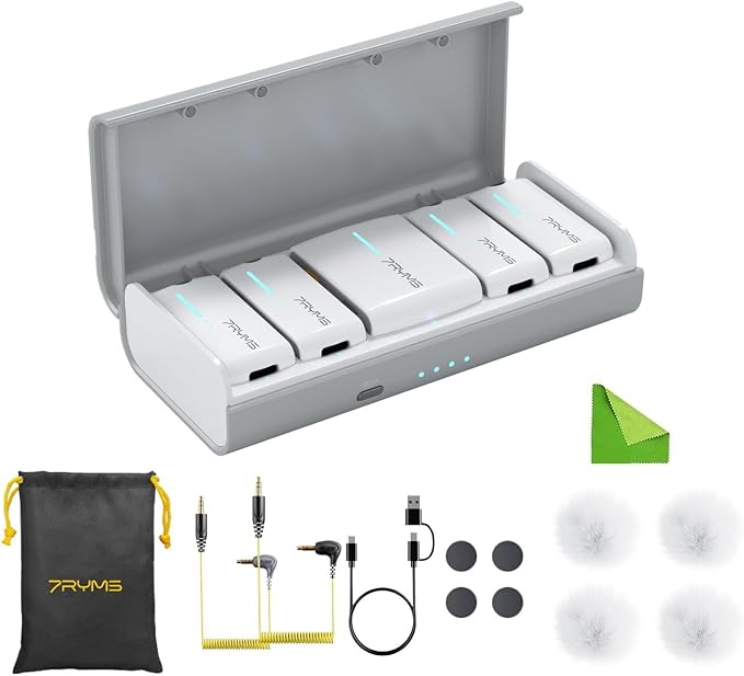 7RYMS iRay DW40 Wireless Lavalier Microphone