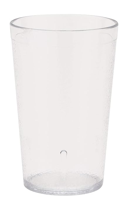 GET 9.5 oz Clear Plastic Tumbler
