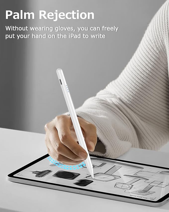 Stylus Pen for iPad 9th&10th, Fast Charge for ipad Pencil