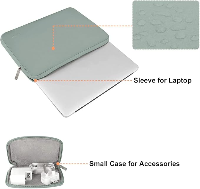 MOSISO Laptop Case 13.3 inch, 13-13.3 inch Laptop Sleeve Bag Compatible