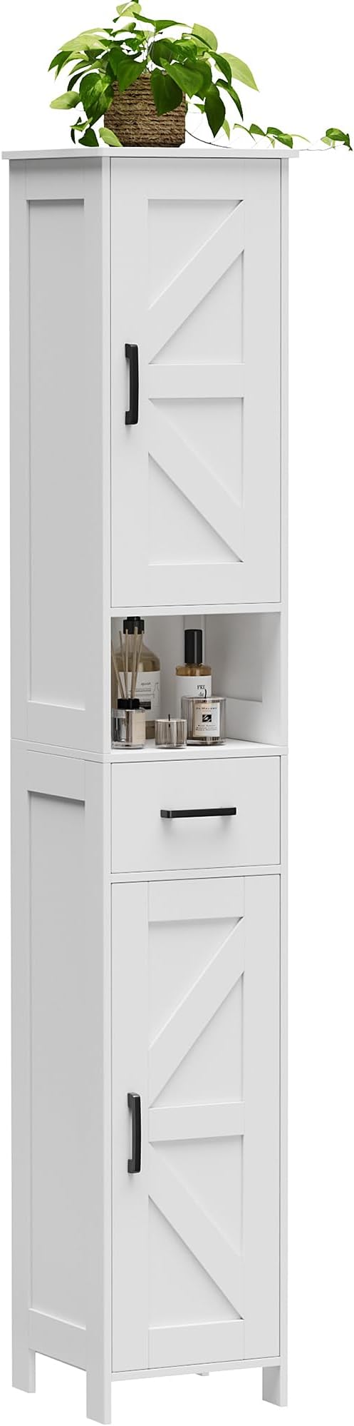 67" H Tall Bathroom Storage Cabinet