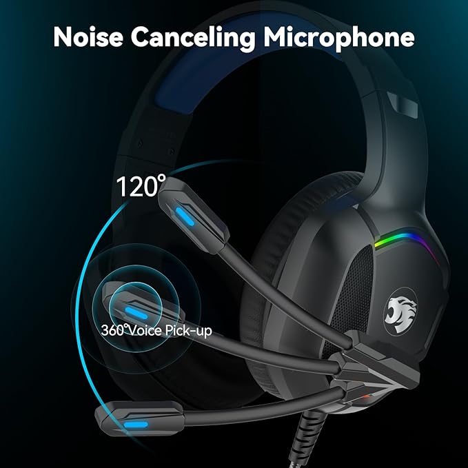 A36 Gaming Headset with Microphone