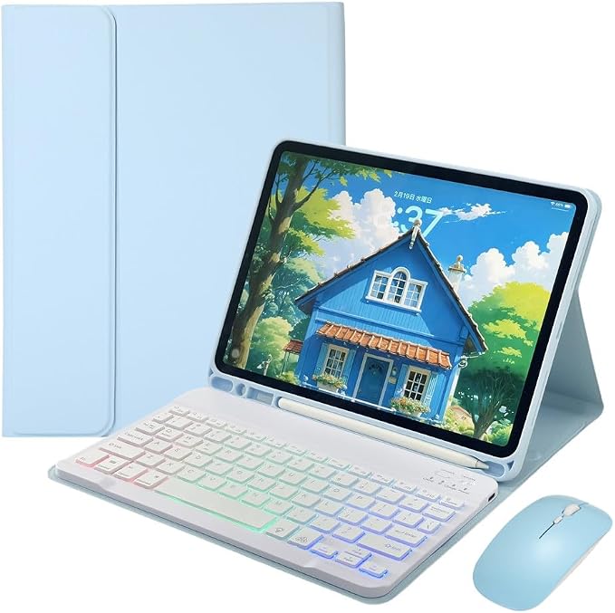 for iPad mini 7/ iPad mini 6th 7th Generation Keyboard Case