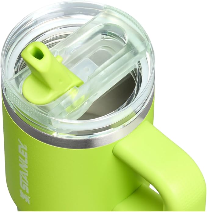 STANLEY Quencher ProTour Flipstraw Tumbler, 14 oz, Chartreuse | Built-In Straw