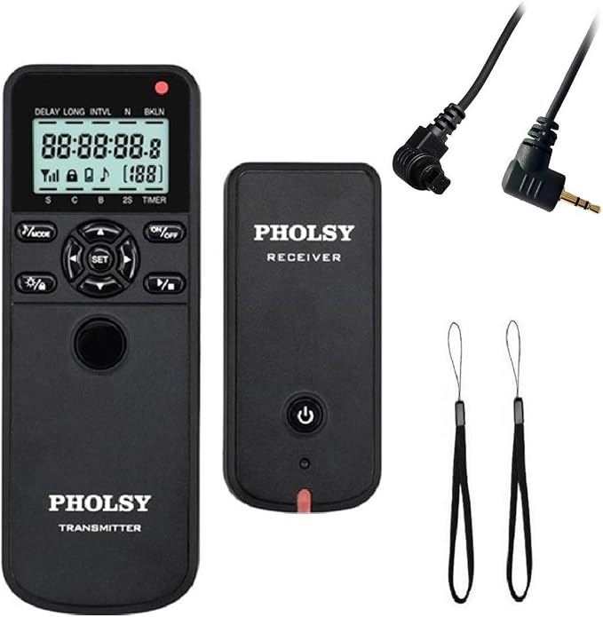 PHOLSY Camera Timer Remote Control