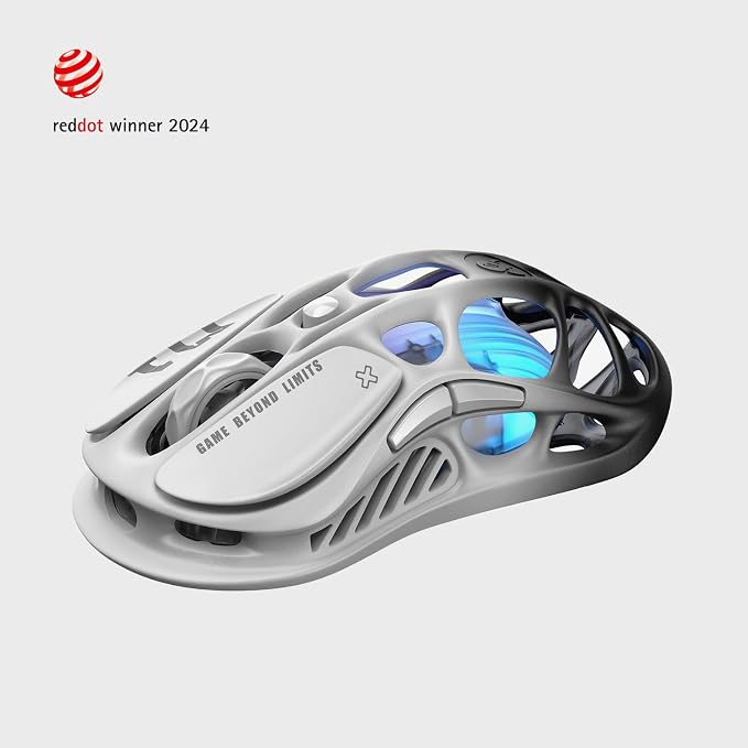 GravaStar Mercury M1 Pro Wireless Gaming Mouse, Lightweight Magnesium Alloy