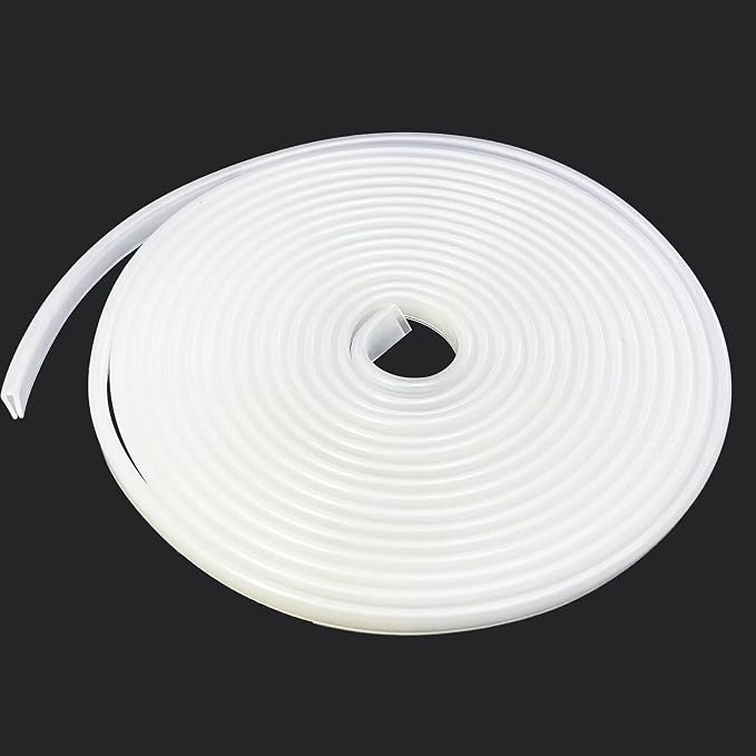Clear Rubber Edge Trim，U Channel Silicone Rubber Edge Trim, 1/16" Slot