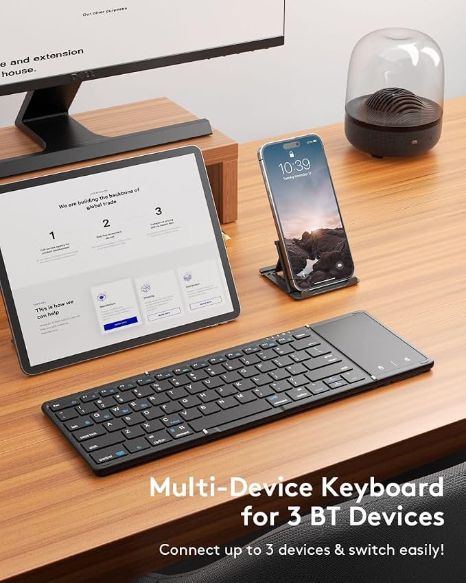 Samsers Foldable Bluetooth Keyboard