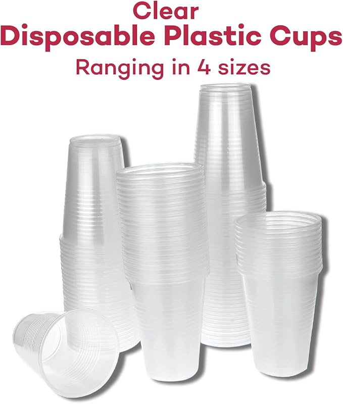 Dealmed 5 oz Disposable Plastic Cups