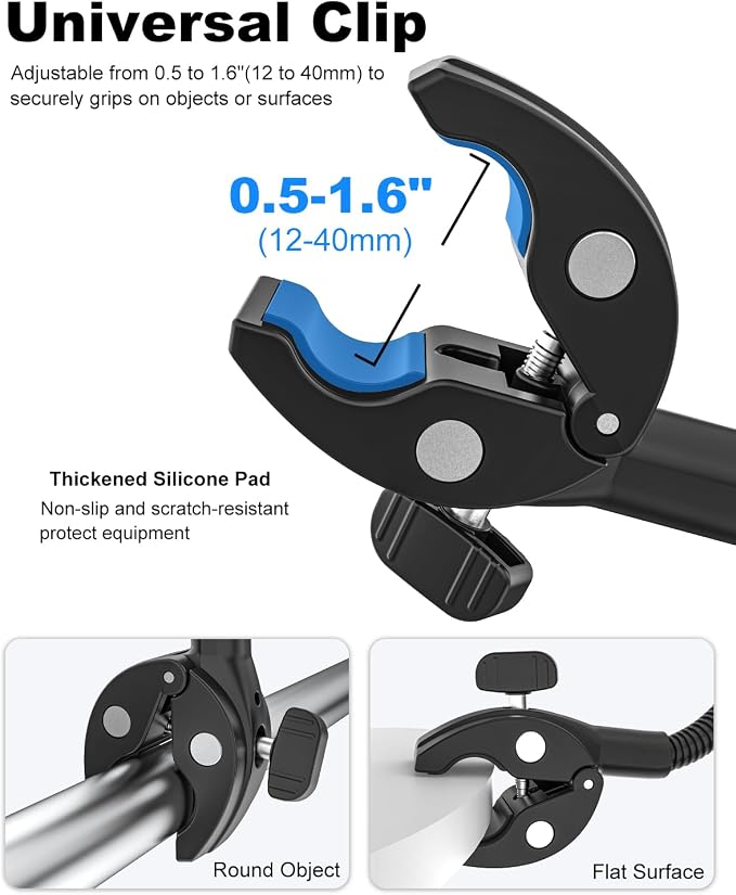 Gooseneck Clamp Camera Mount