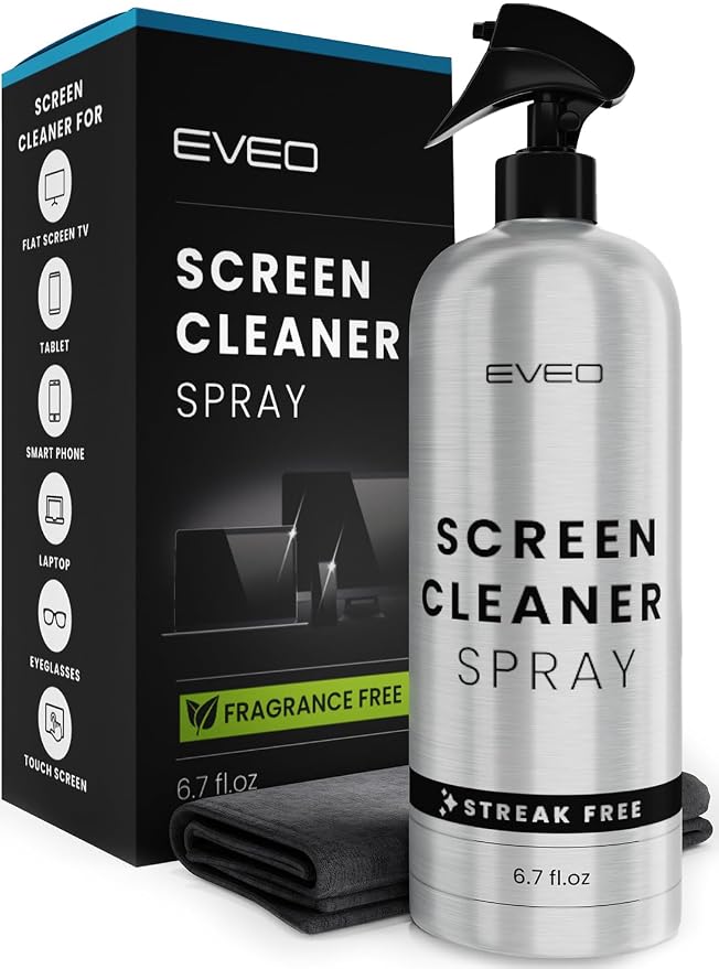 Screen Cleaner Spray and Wipe
