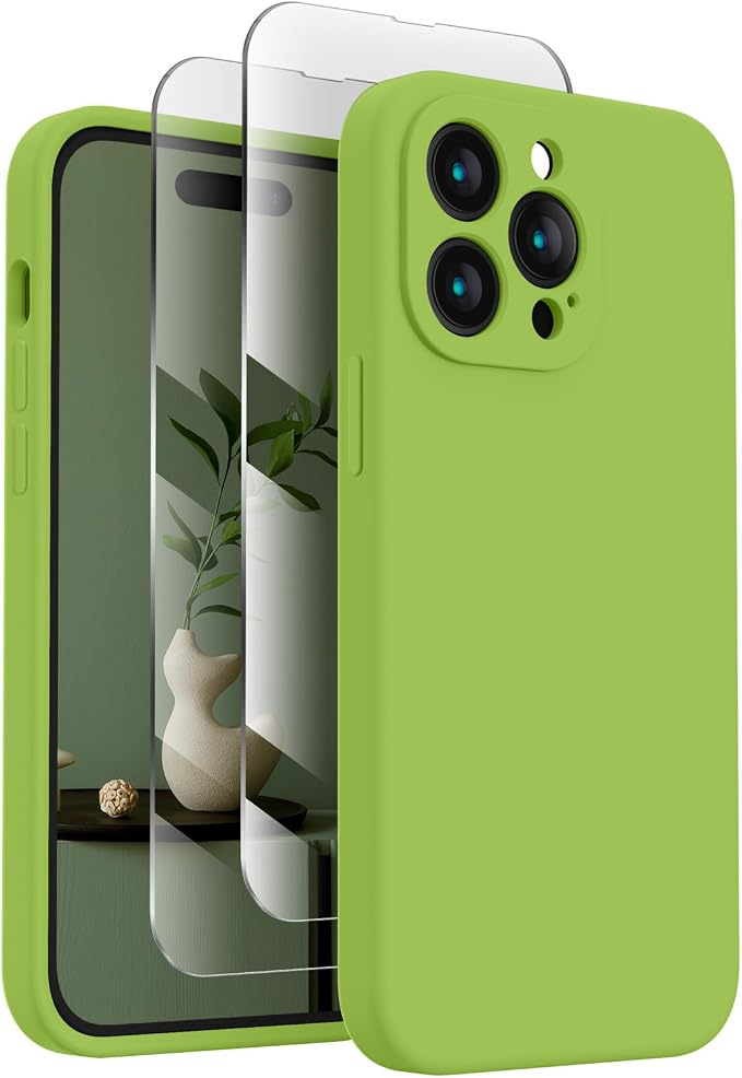 FireNova for iPhone 14 Pro Case, Silicone Upgraded Phone Case with, Soft