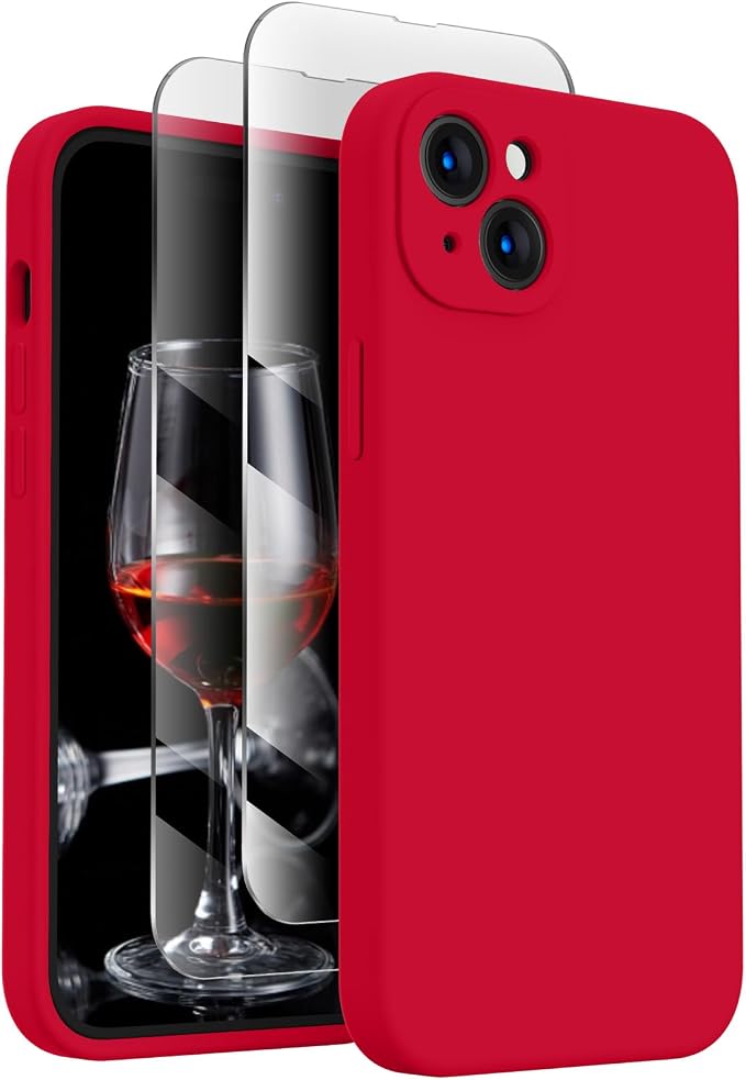 FireNova Designed for iPhone 15 Case, Silicone Upgraded Phone Case with
