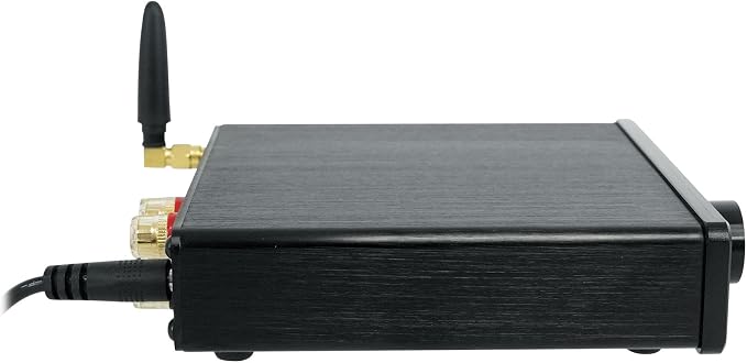 Rockville BLUDAC2B 75W x 2 Hi-Res 192K DAC Amplifier Home Bluetooth Receiver