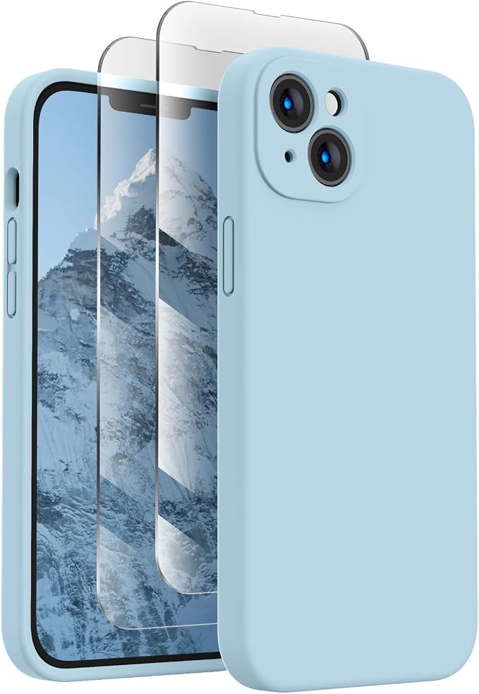 FireNova Designed for iPhone 13 Case, Silicone Upgraded Phone Case with