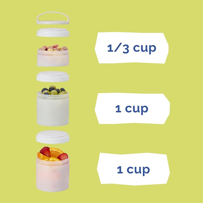 Whiskware Stackable Snack Containers