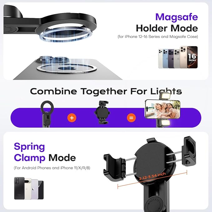 Magnetic Mini Phone Selfie Stick