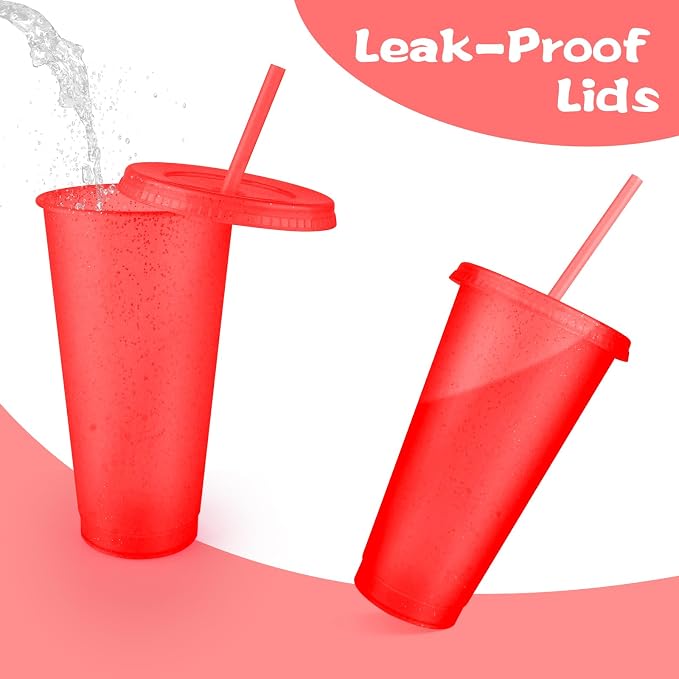 Hxezoc 16 Pieces Reusable Cups