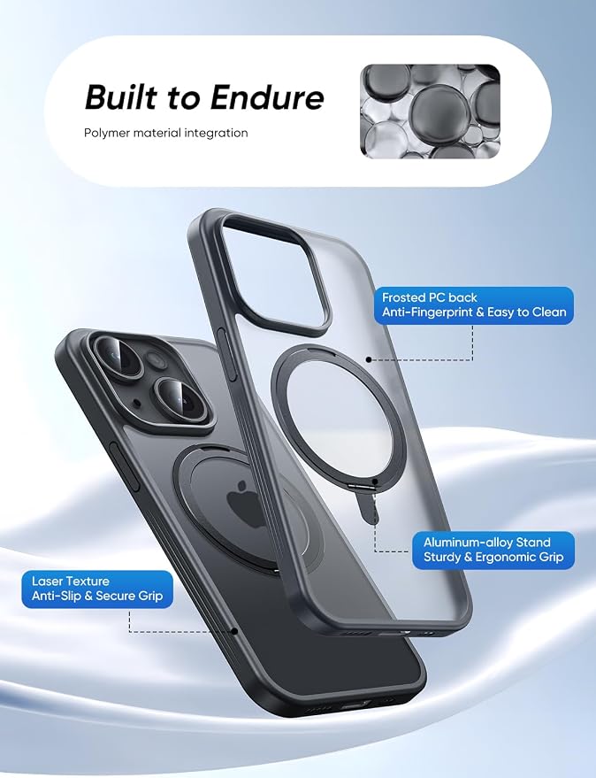 MAGIC JOHN 360° Rotatable Magnetic Invisible Stand