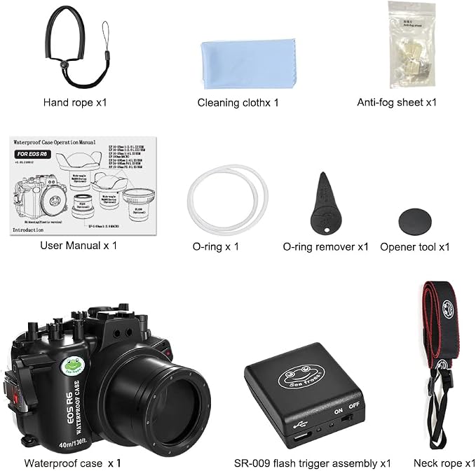 Sea frogs Underwater Camera Case Compatible