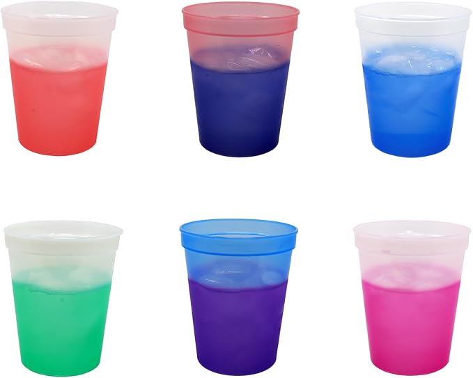 Rolling Sands 16 Oz. Reusable Plastic Stadium Cups