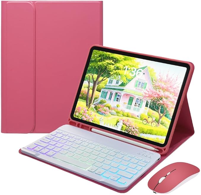 Rainbow Backlit Keyboard Case for iPad Pro 11 inch