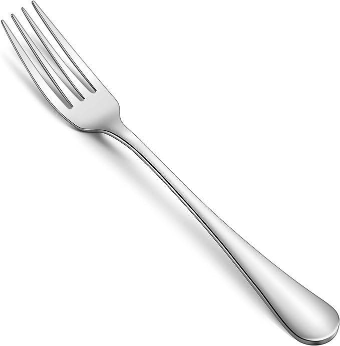 Hiware Dinner Forks Set, Food-Grade 18/8 Stainless Steel Forks Silverware