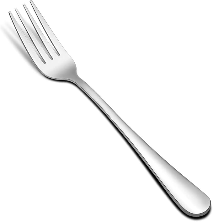 Hiware 12-piece Stainless Steel Salad Forks Dessert Forks Set, Dishwasher Safe