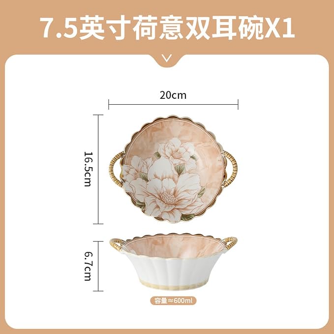 Japanese-style personalized household ceramic tableware, restaurant matching