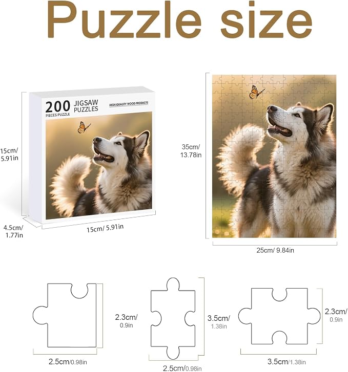 Personalized Photo Puzzle with Glossy Finish – Custom Jigsaw Puzzle