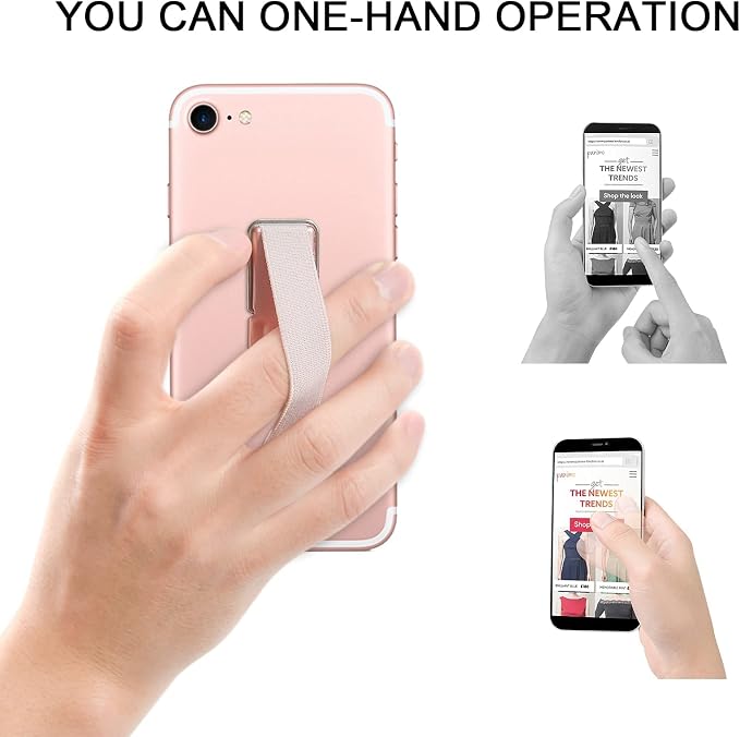 Cell Phone Holder for Hand, CISID Phone Finger Holder Loop Strap Grip