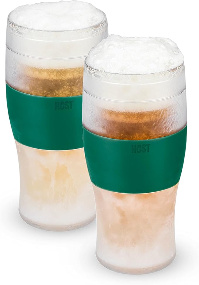 Host Freeze, Frozen Mugs, Freezable Pint Set, Beer Keep Your Drinks Cold