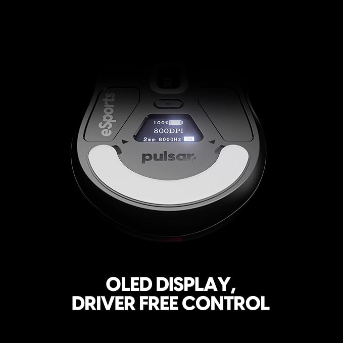 Pulsar Gaming Gears X2H v3 ES Wireless Gaming Mouse, Ultra Lightweight 1.87 oz