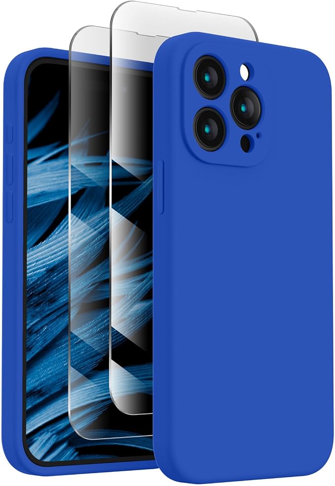 FireNova Designed for iPhone 15 Pro Max Case, Silicone Upgraded Phone Case with